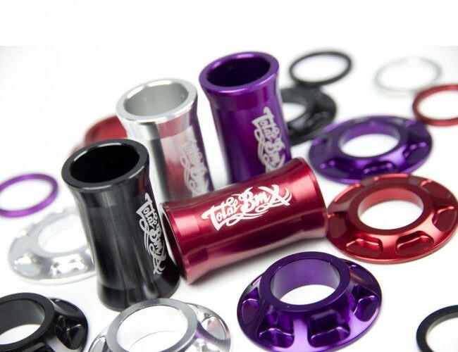 Total BMX Team 19mm MID Bottom Bracket Kit Silver