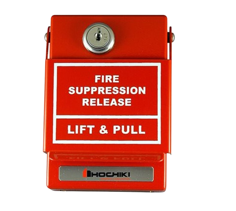 HOCHIKI HPS-DAK-SR - Pull Station For Fire Suppression Release- Hca Panel Only