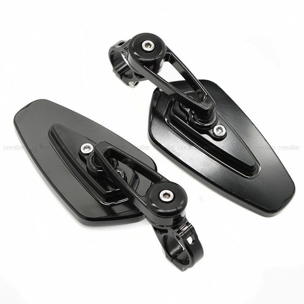 For GROM MONKEY NAVI Side Mirrors Rearview Wind Wing Mirror Adjustable