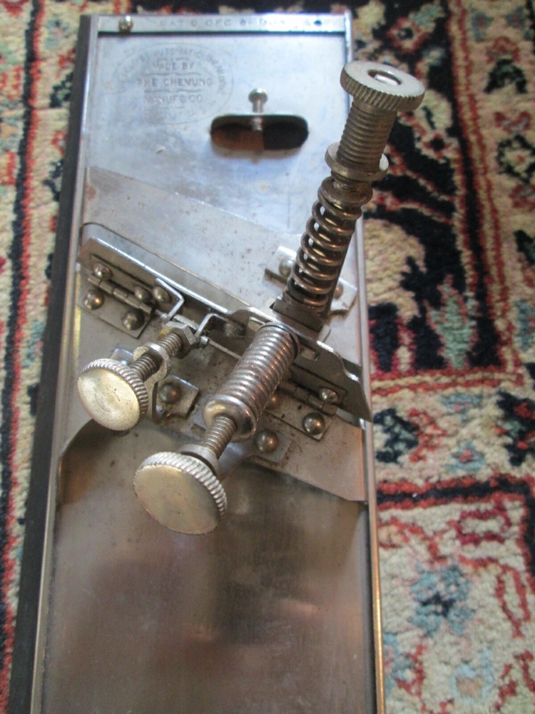 Eclipse 1904 Barber Shop Scissors Shear Hone Sharpening Tool w/Illus. Brochure