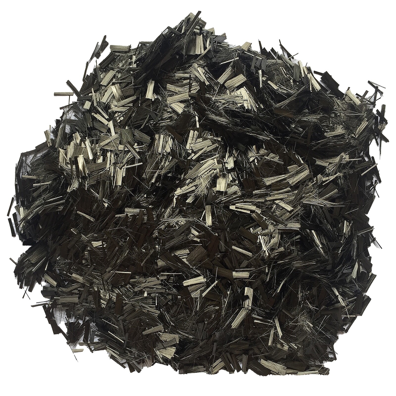 .25'' Chopped Carbon Fiber Flake 1.1 lb - 6mm High Strength Carbon Fiber Flakes