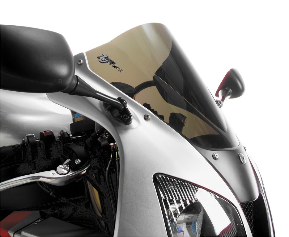 Zero Gravity Double Bubble Windscreen - Light Smoke Motorcycle Street 16-578-02