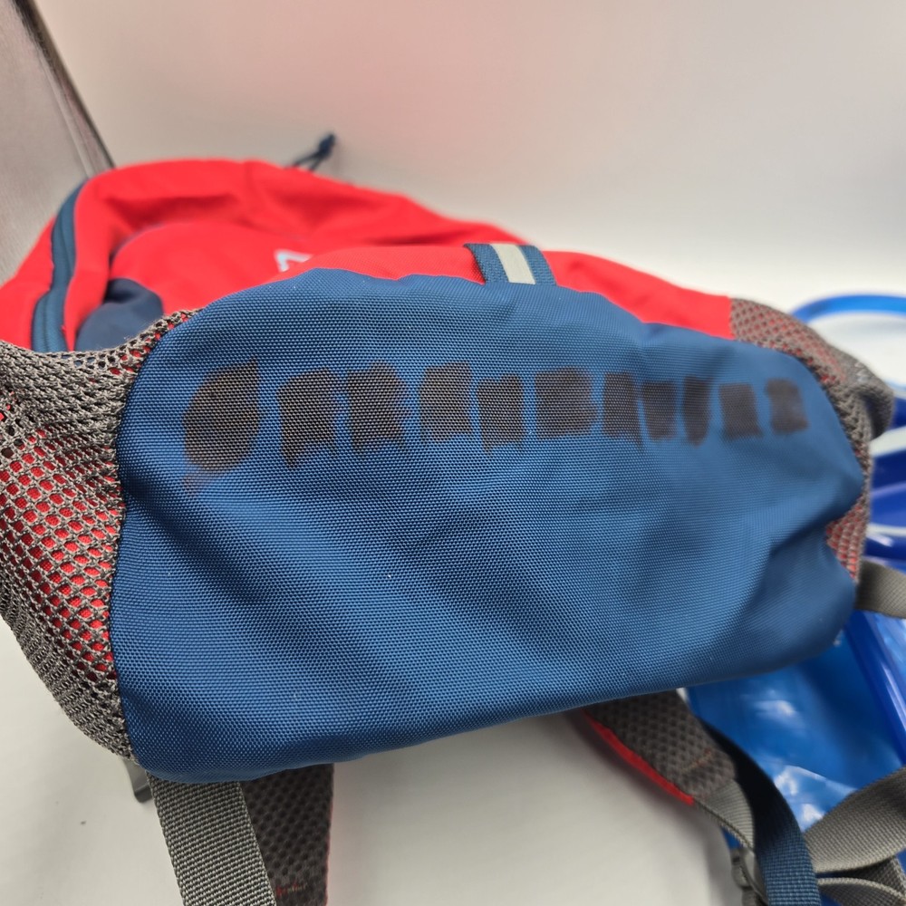 Camelbak Scout Backpack With Bladder Red and Blue ***READ