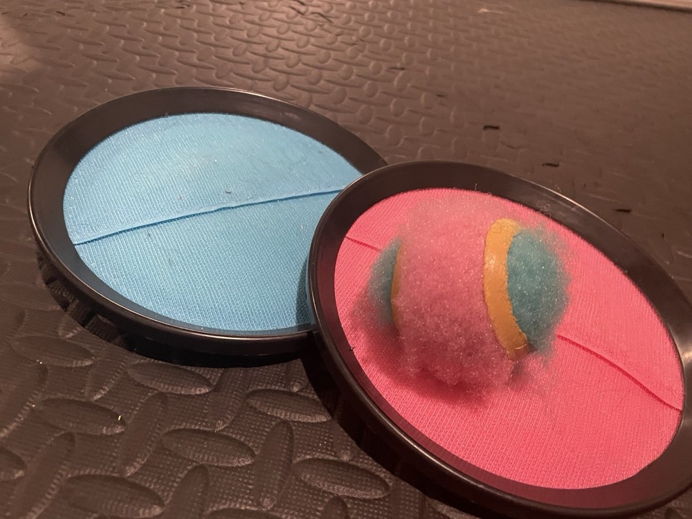 Ball Toss Mitts (with sticky pads)