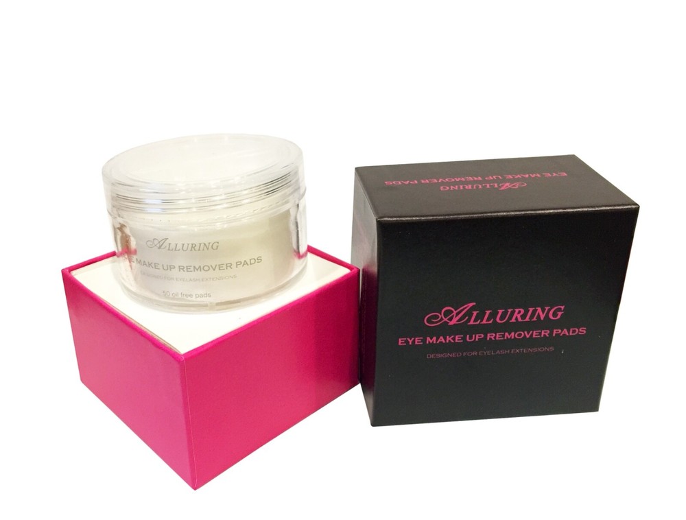 Alluring Make Up Makeup removers, Pads x5 for Eyelash Extensions