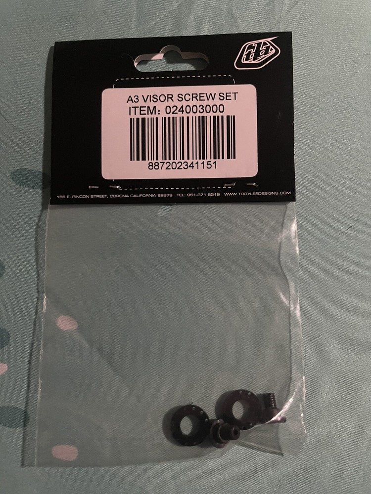 Troy Lee Designs A3 Visor Screw Set
