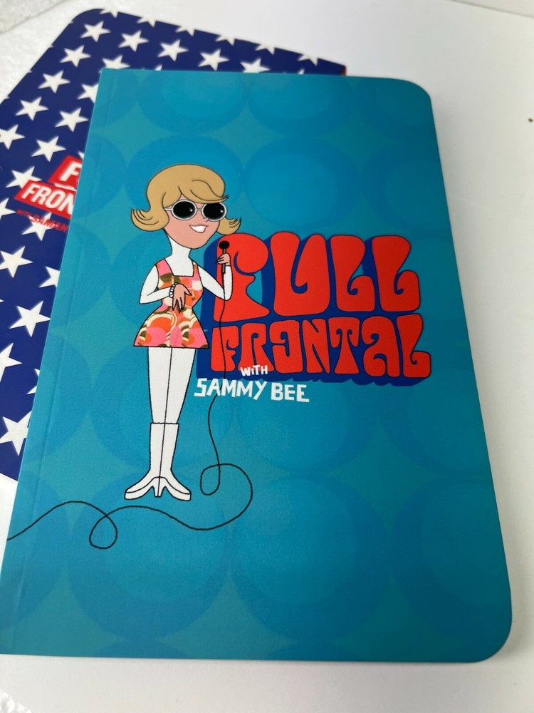 FULL FRONTAL Samantha Bee RIGGED 2 PACK LINED NOTEBOOK 2 PACK ELECTION