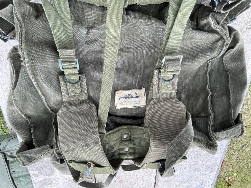 British Military Canvas Rucksack