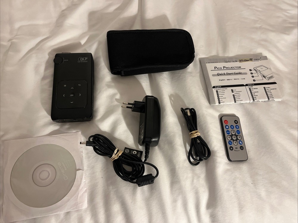 DLP-50a pico projector. Tested!!!