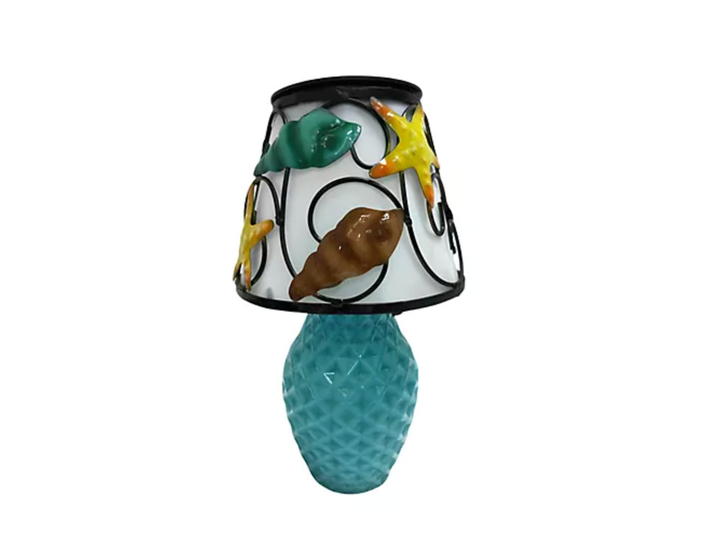 Temp-tations Outdoors Tabletop Solar Lamp