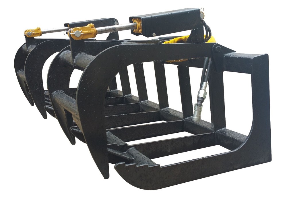 68" BOBCAT E-SERIES ROOT GRAPPLE SKIDSTEER ATTACHMENT UNIVERSAL FREE SHIPPING
