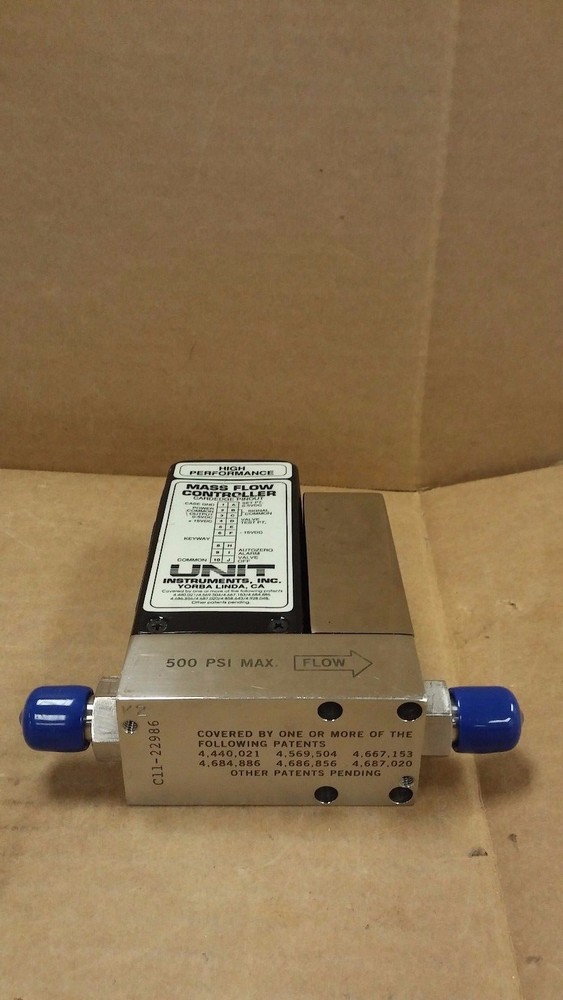 UNIT Instruments UFC-1100A O2 Gas 10 SLPM Mass Flow Controller
