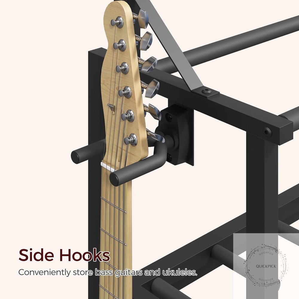 Guitar Stand, Multiple Guitar Rack Holder for Various Instruments, Multi-Instrum
