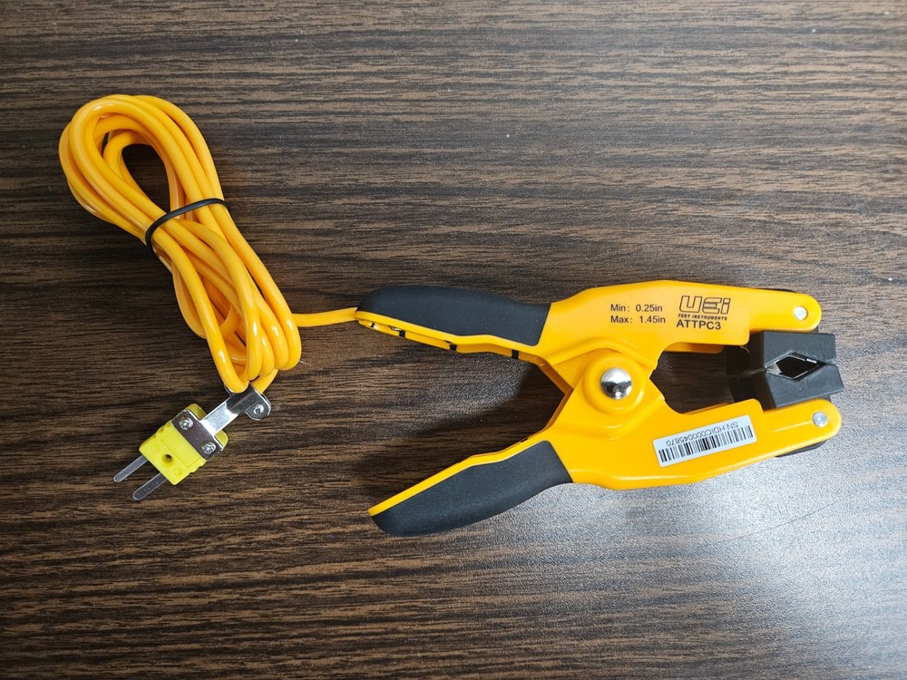 UEi Test Instruments ATTPC3 K-Type Pipe Clamp Probe New No Packaging