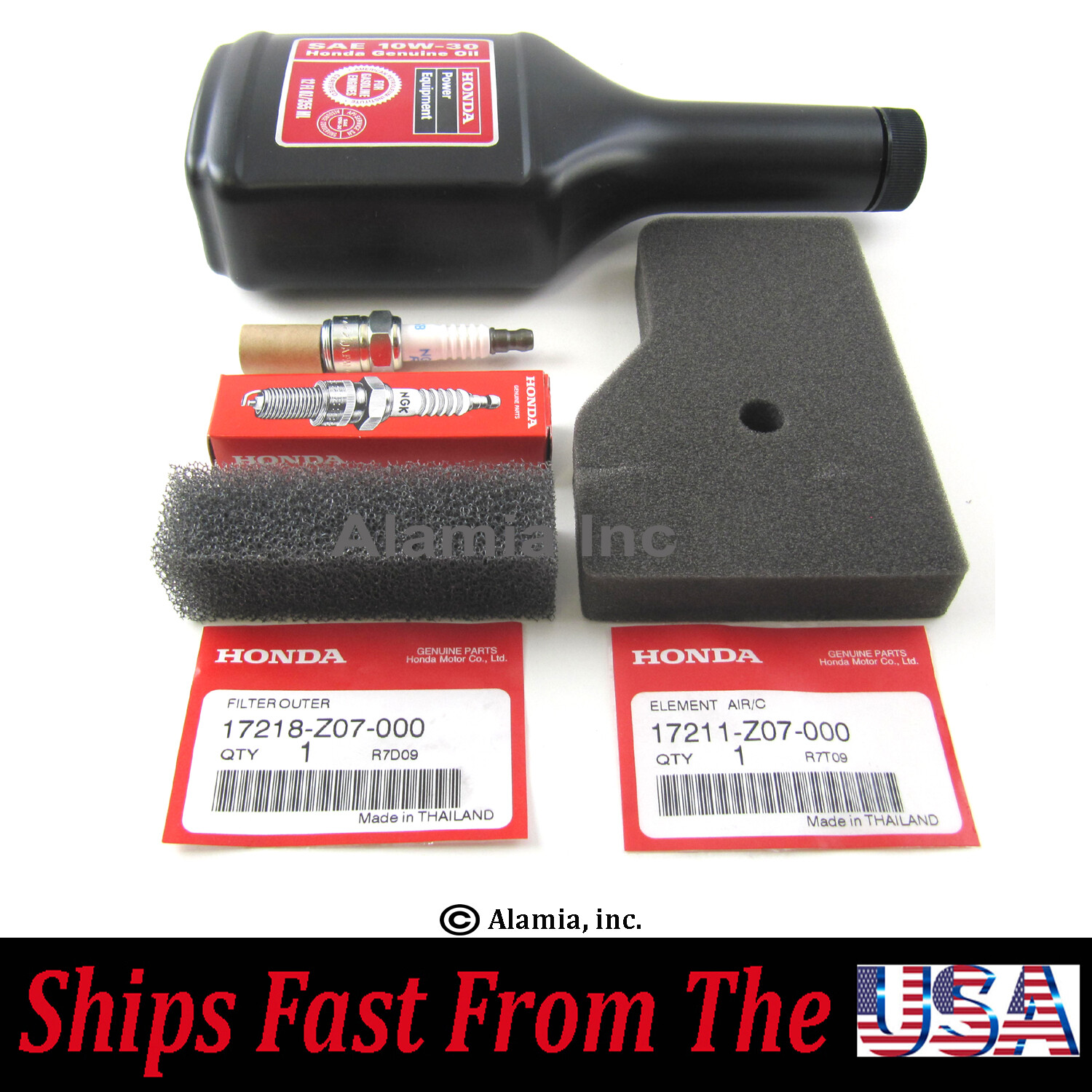 Honda OEM Oil, Air Filter, Spark Plug,Tune Up Kit EU2000i, EU2200I  Generator