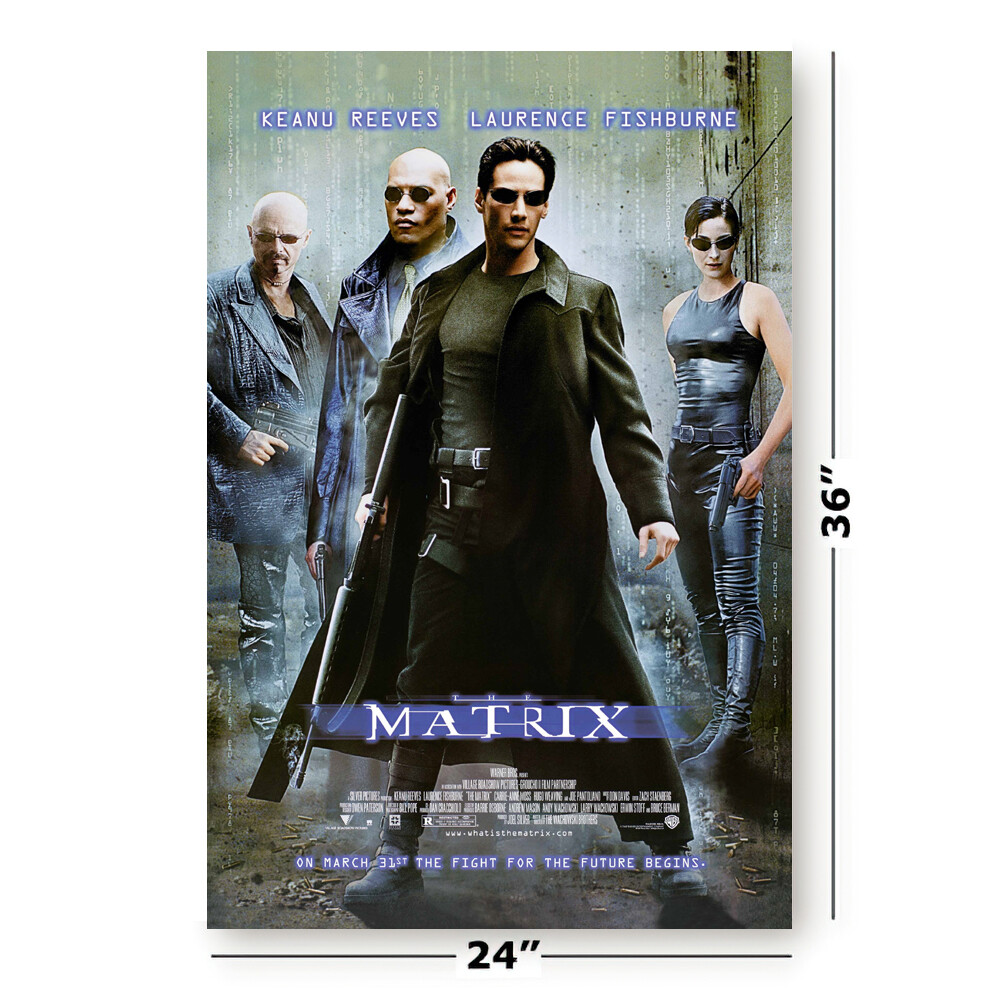 The Matrix - Movie Poster (Regular Style) (Size: 24" X 36")