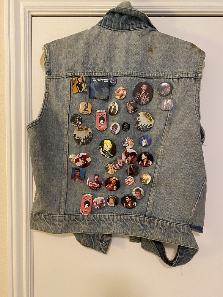 Springsteen Denim Vest With Buttons