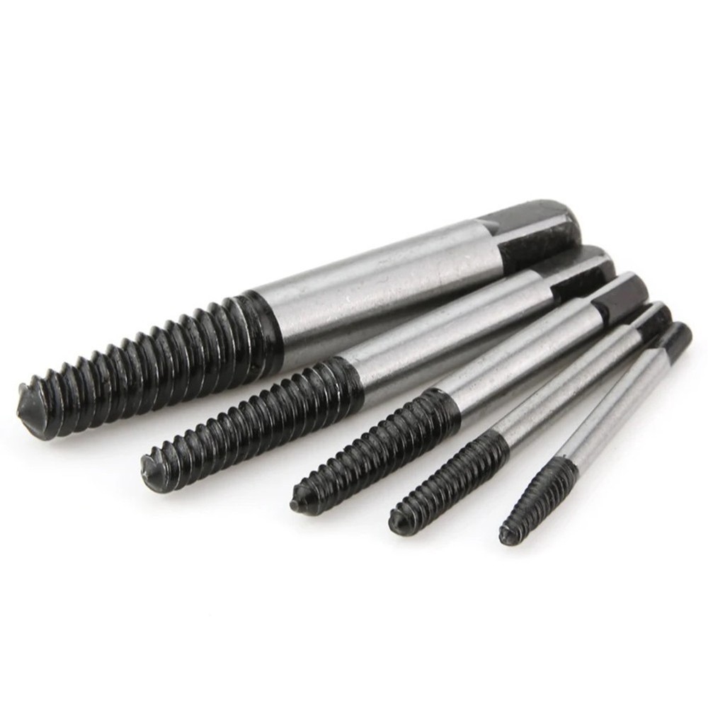 5* Damaged Broken Screw Remover Extractor Easy Out Drill Bits Remover Tools New