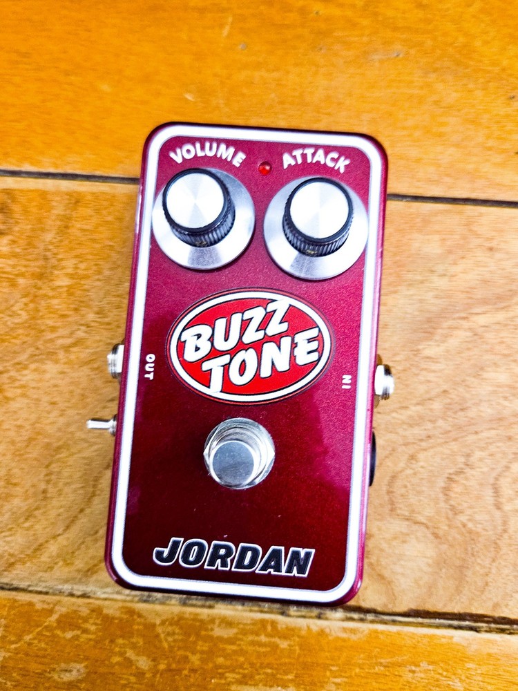 Jordan Buzz Tone External Diode Switch Cherry Red Metallic