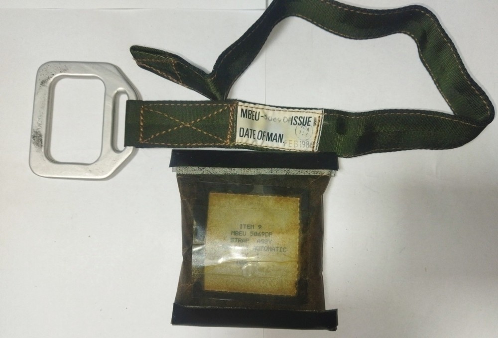 P/N MBEU 5069DP STRAP ASSY. RELEASE AUTOMATIC Martin Baker MK10 Ejection Seat