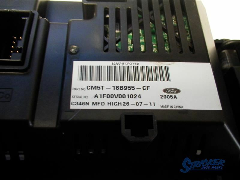 Info-GPS-TV Screen Front Display With Sync 4.2" Screen Fits 12 FOCUS 1046598