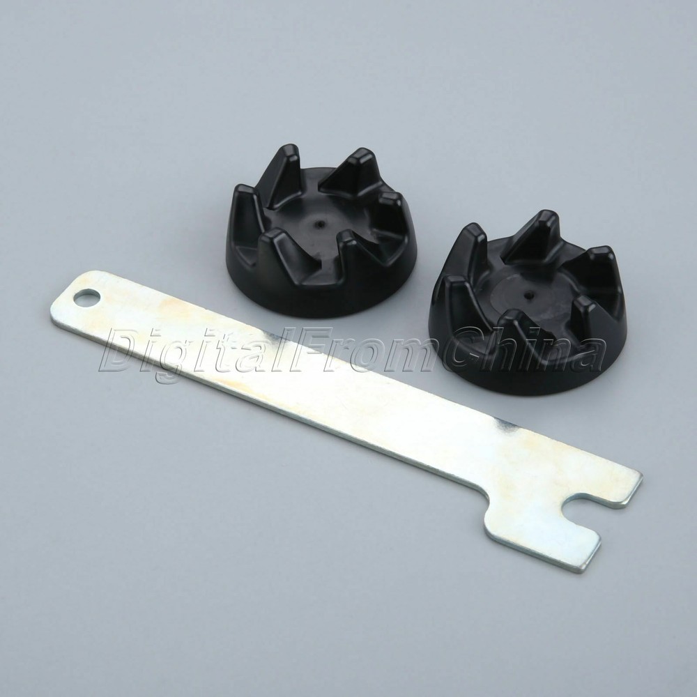 2x Rubber Clutch Coupler Cog Gear Drive Coupling +Spanner For Kitchenaid Blender