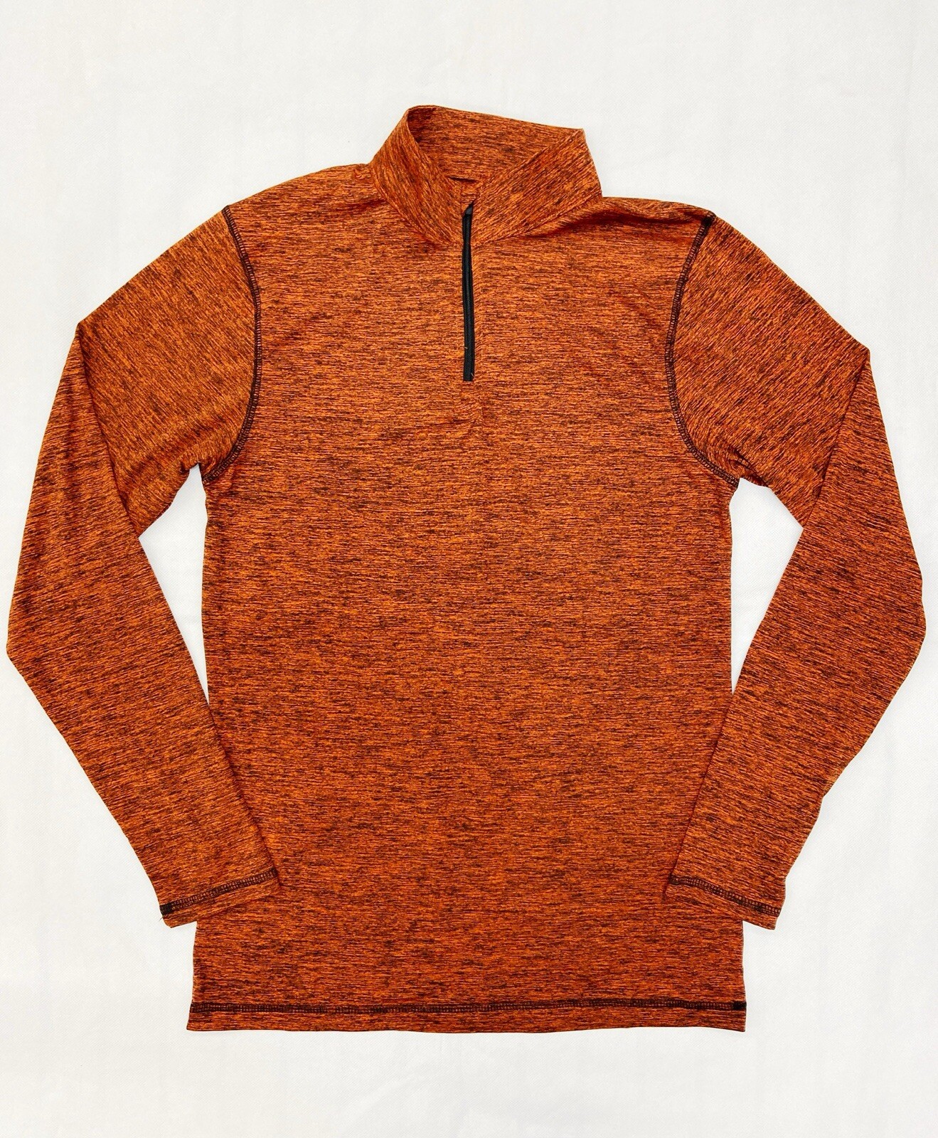 Augusta Sportswear Intensify 1/4 Zip Pullover Women's XS S M L Orange Black 2957