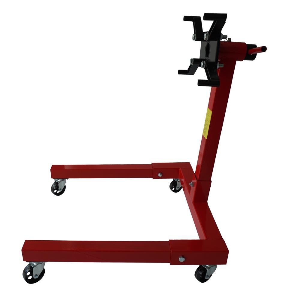Engine Stand 1250lbs Motor Hoist Dolly 360 Degree Adjustable Mounting Head