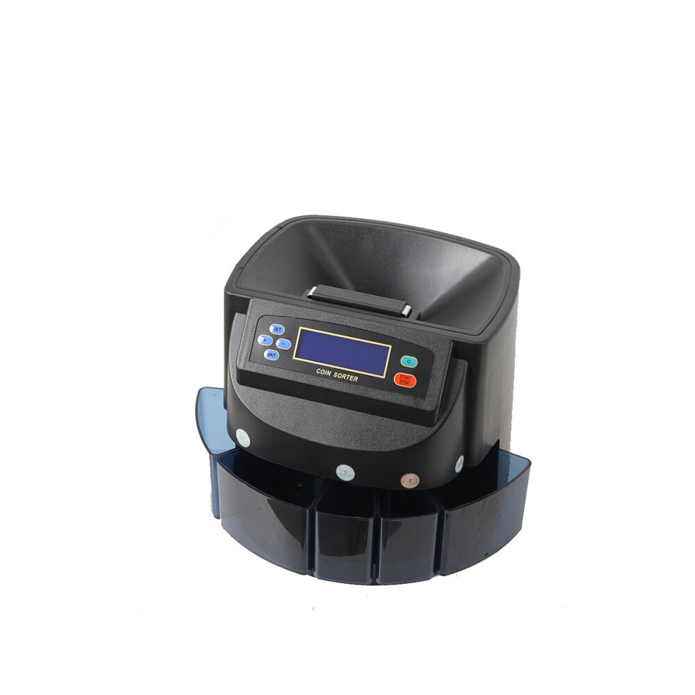 Coin Sorter Counter Digital Automatic Electronic Counting Change US