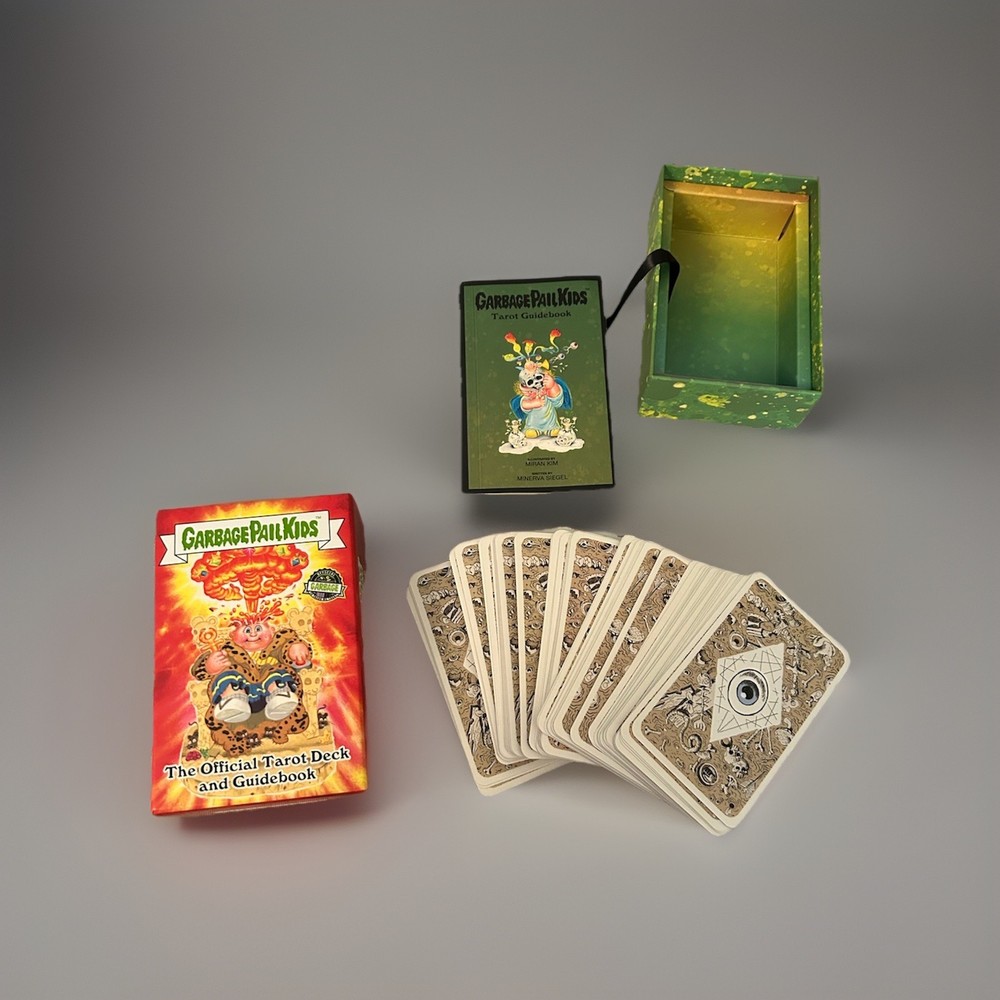 Garbage Pail Kids Official Tarot Deck and Guidebook-AUTHENTIC DECK