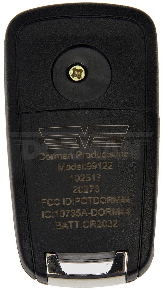 Dorman 99122 Keyless Entry Transmitter Compatible with Select Chevrolet Models
