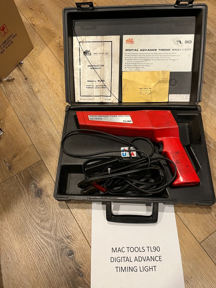 MAC TOOLS TL90 DIGITAL ADVANCE TIMING LIGHT ANALYZER KIT