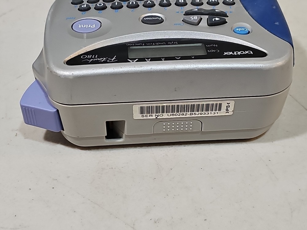 Brother P-Touch PT-1180 Electronic Labeling System Tested