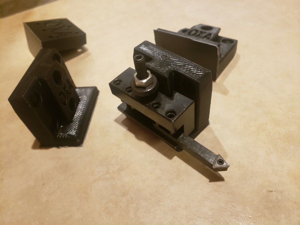 CA Quick Change Tool Post Holder Set (4 PIECES) (QCTP MOUNT) LATHE TOOL MOUNT