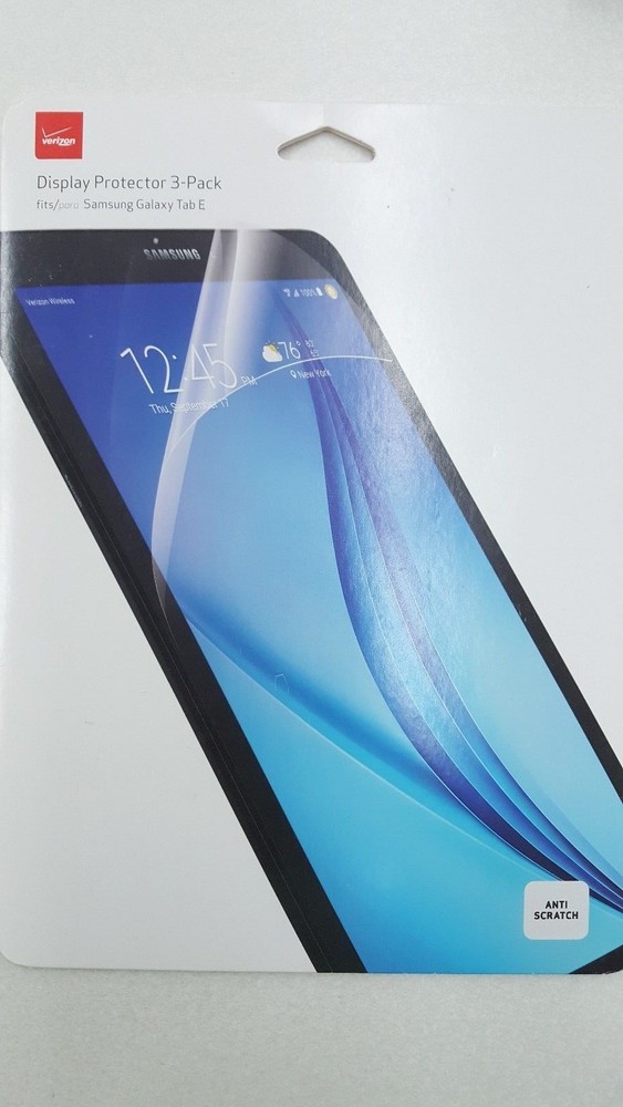 Verizon Display Screen Protector for Samsung Galaxy Tab E 9.7 3-Pack