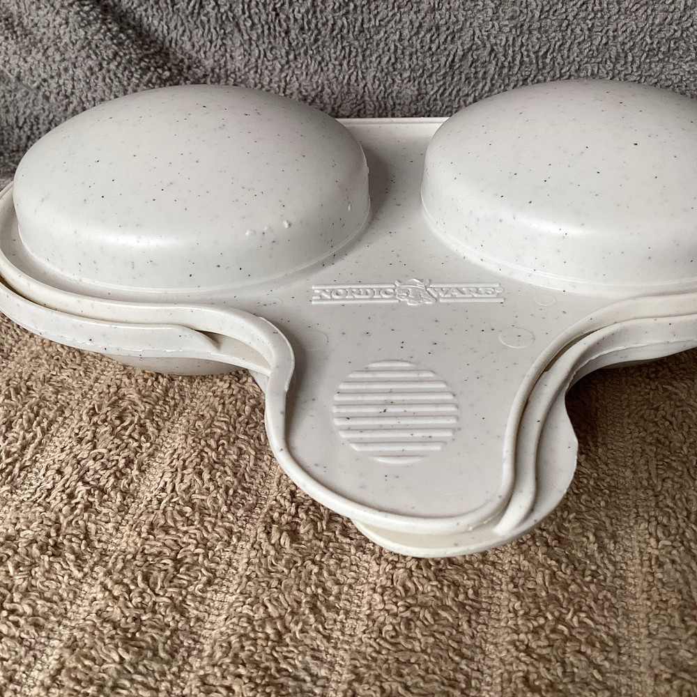 Nordic Ware 2 hole egg microwave poacher cooker