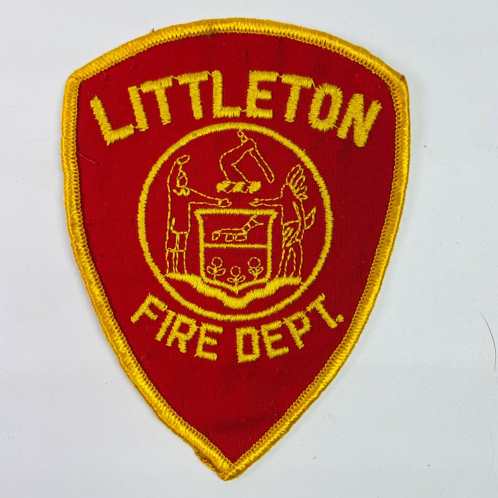Littleton Fire Massachusetts MA Patch P6