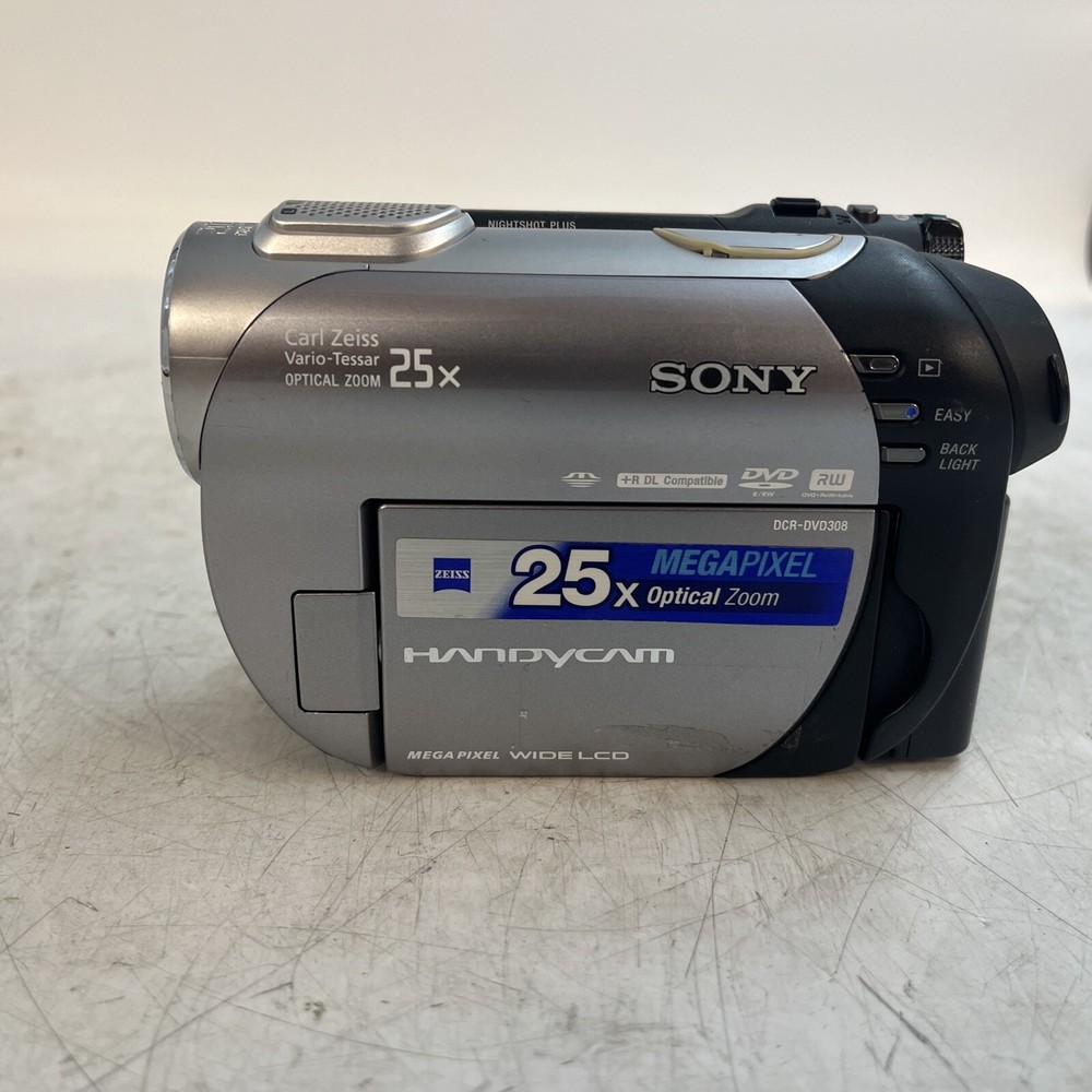 Canon DC410 Mini DVD Digital Camcorder Untested.