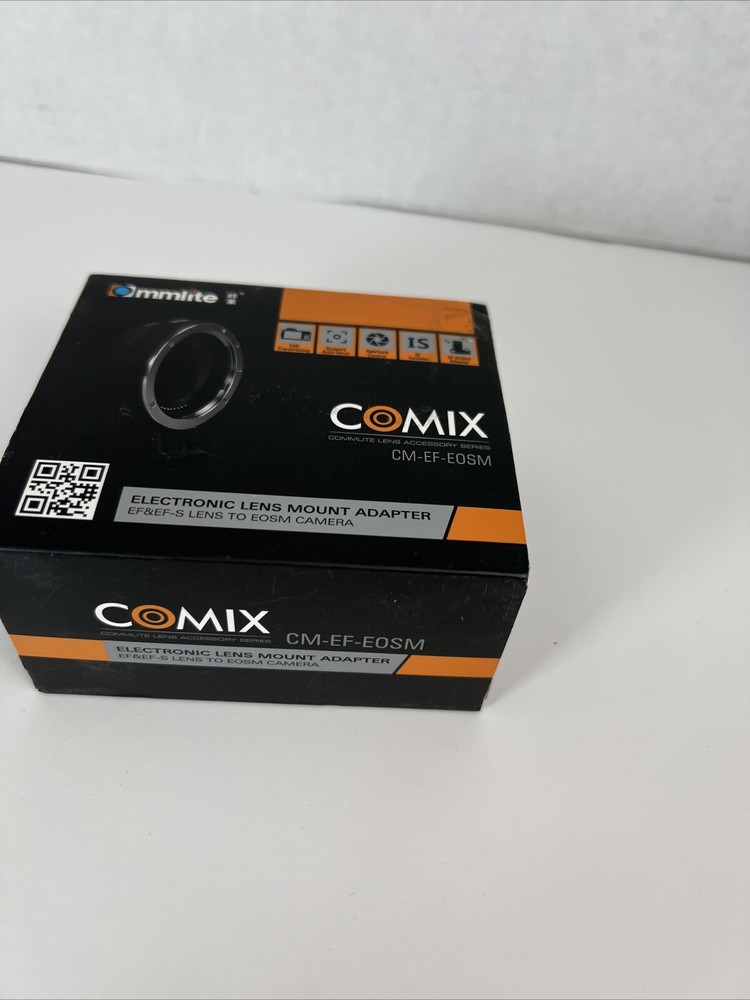 Electronic Lens Mount Adapter CM-EF-EOSM Commlite COMIX