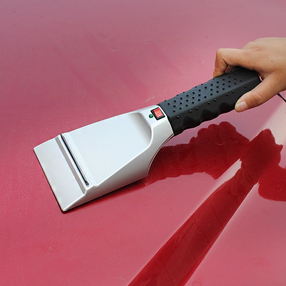 12 V Windscreen Snow Remover Electric Windshield Defroster Scraper Ice