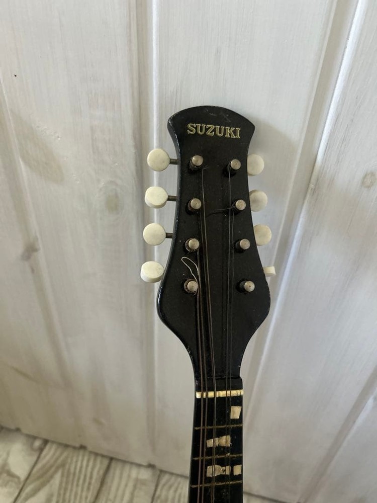 SUZUKI mandolin 8 string wooden no.5