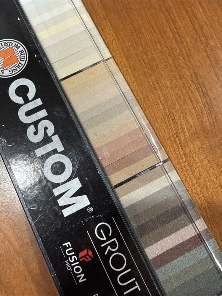 Custom Tile Grout Solutions Color Chart Sample Kit 48 Colors