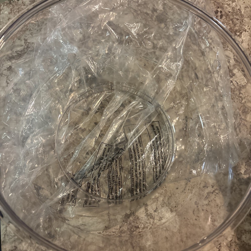 Nuwave Clear Plastic Dome Model 20356 New Open Box