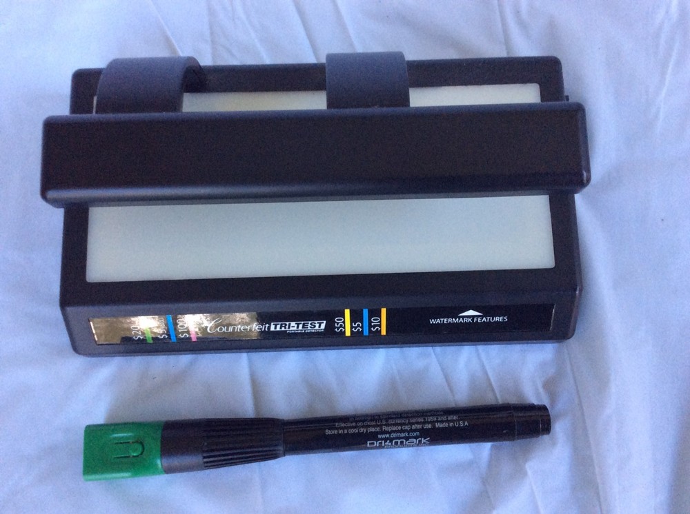 COUNTERFEIT Tri-Test And Detector Pen With Led Light
