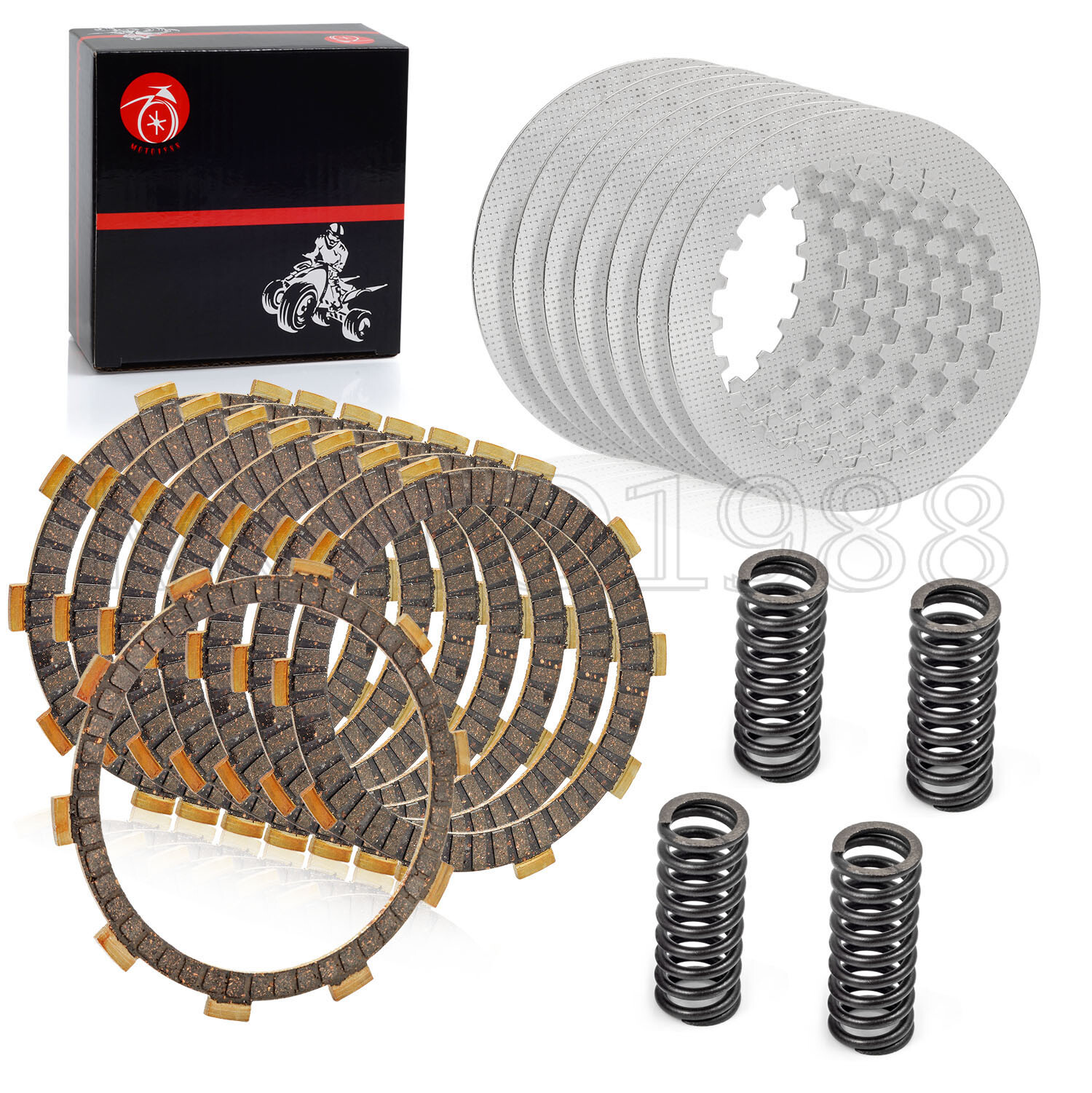 Clutch Friction Steel Plates Kit for Honda Shadow Aero 750 VT750C 2004-2020 NEW