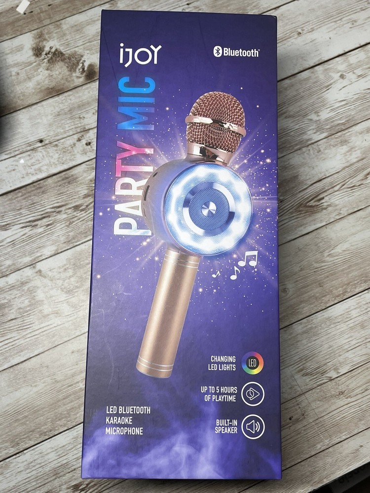 New Bluetooth LED Karaoke microphone party mic