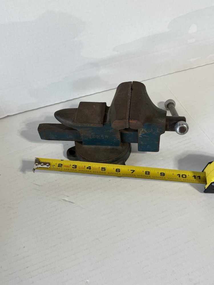 Vintage Baker Swivel Bench Vise