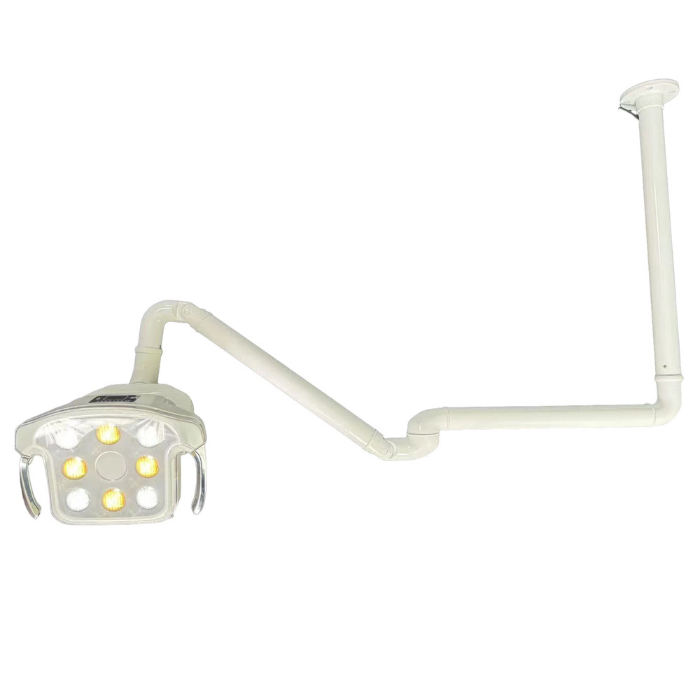 Dental Operating Light Ceiling Mounted 8 Bulbs LED Sensor Light with Touch Sceen