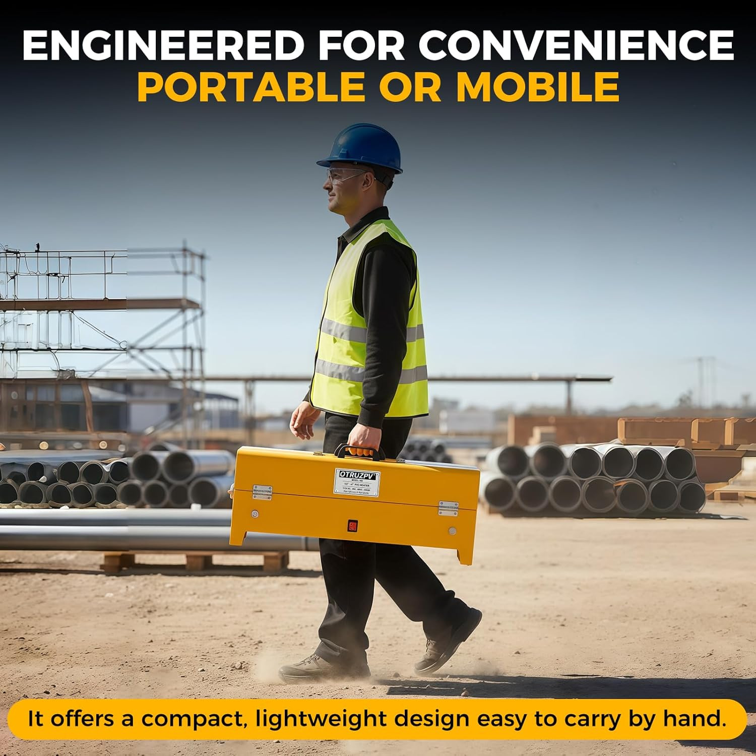 Used 1/2"–2" Pvc Conduit Heater With Temperature Control & Safety Shutoff