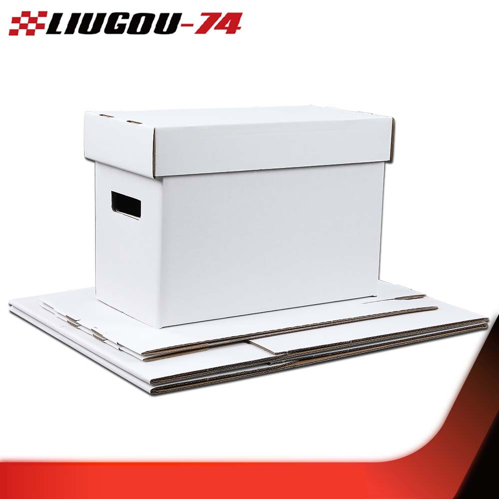 3Pack Comic Books Storage Boxes Short Holds 150-175 Stackable Durable Archive